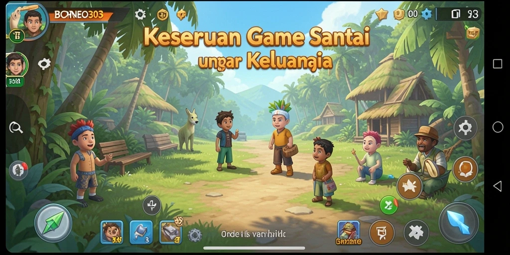 Tangkapan layar gameplay BORNEO303 menampilkan keseruan dalam bermain.