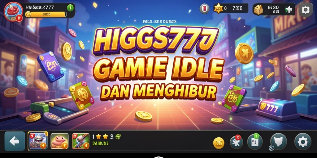 Tampilan gameplay HIGGS777 yang menarik dan interaktif.