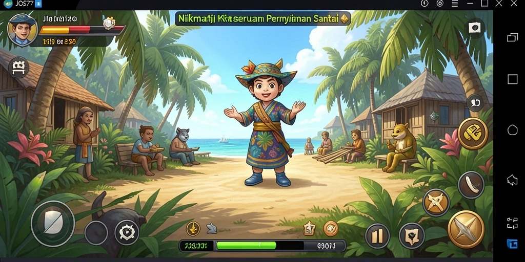 Tampilan menarik dan seru saat bermain JOS77.